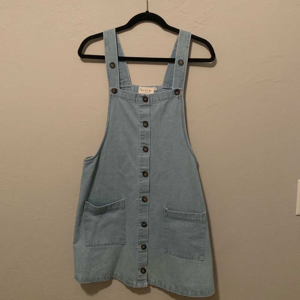 denim by Ellison Overall Dress (boutique brand)